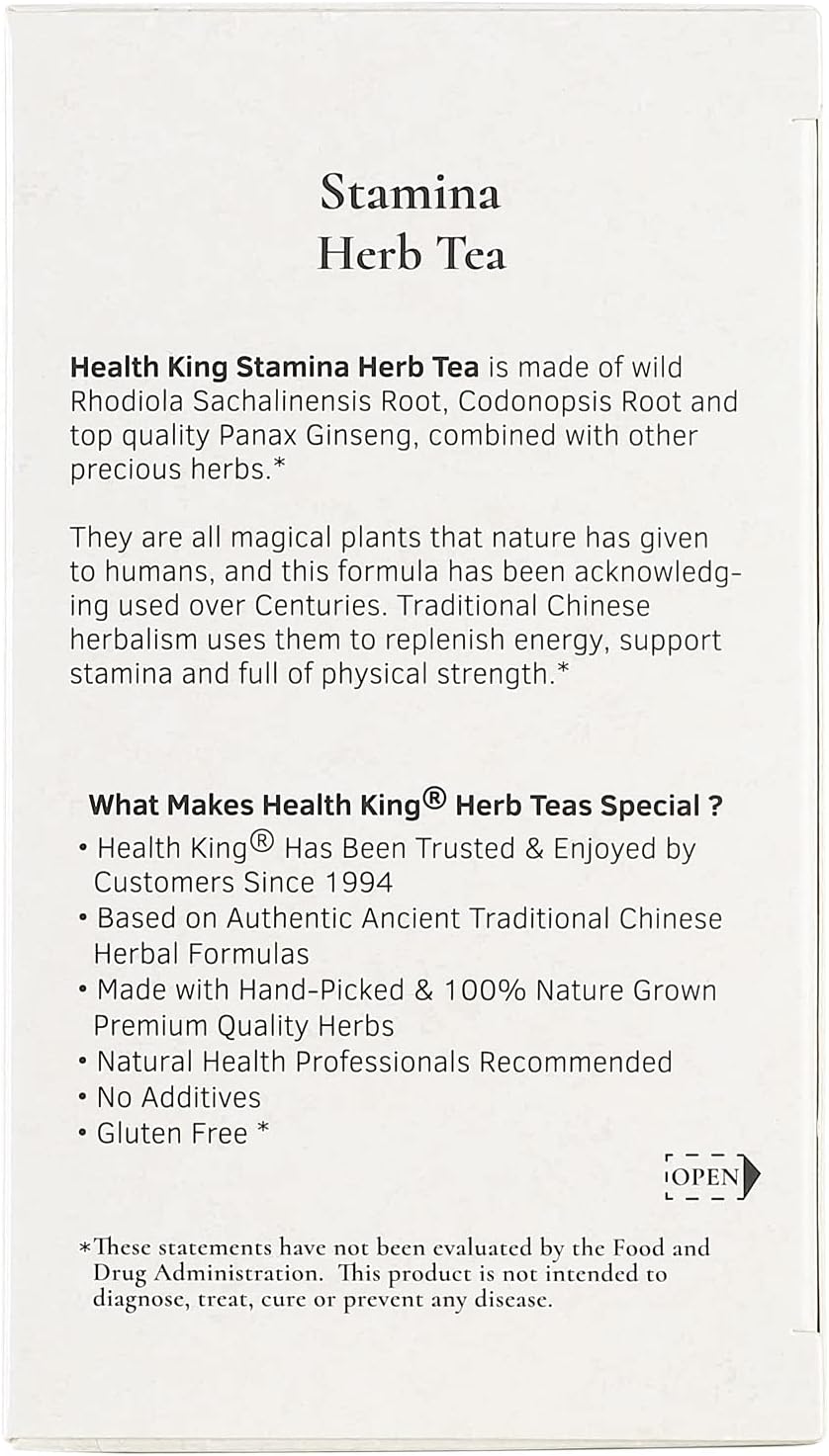 Health King Stamina Herb Tea - foto 4